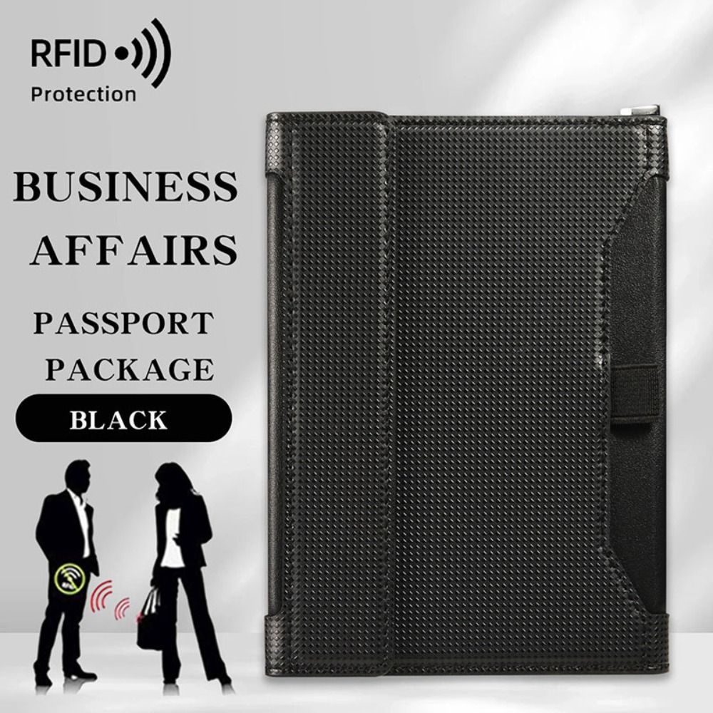 Tempat Paspor Warna Solid Tas  - Travel Accessories Rfid ulasan dan harga