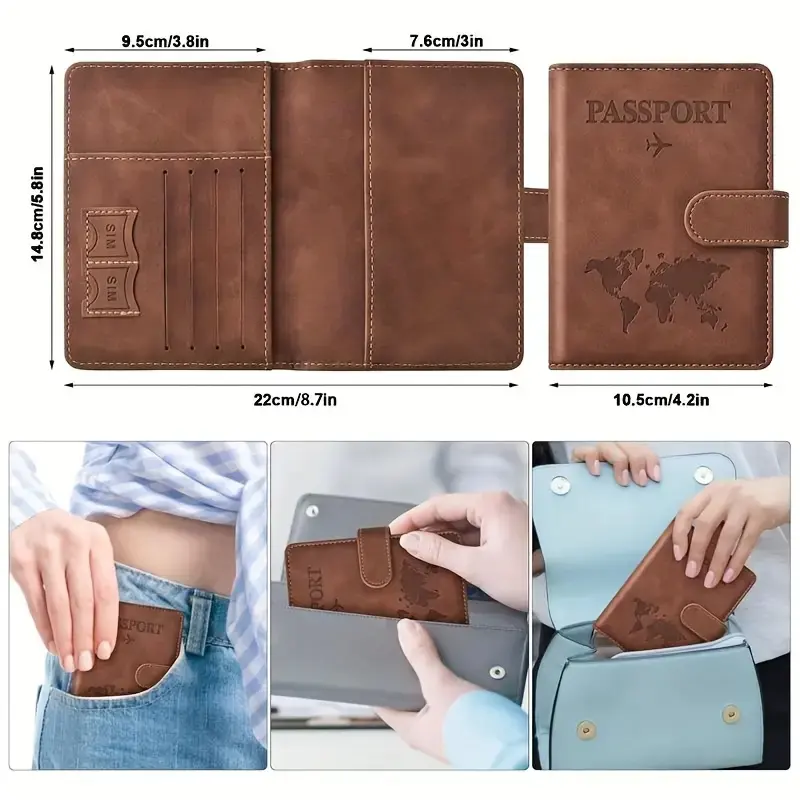 Tempat Aksesori Paspor Perjala - Travel Accessories Rfid ulasan dan harga