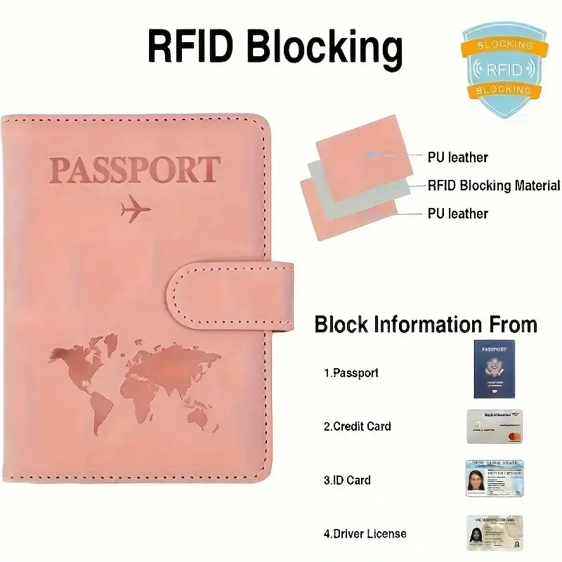 Tempat Aksesori Paspor Perjala - Travel Accessories Rfid ulasan dan harga