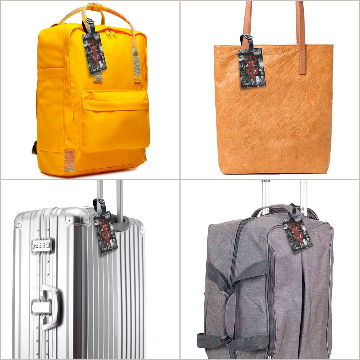 Tag Bagasi Anime Jepang Berser - Travel Accessories In Japan ulasan dan harga